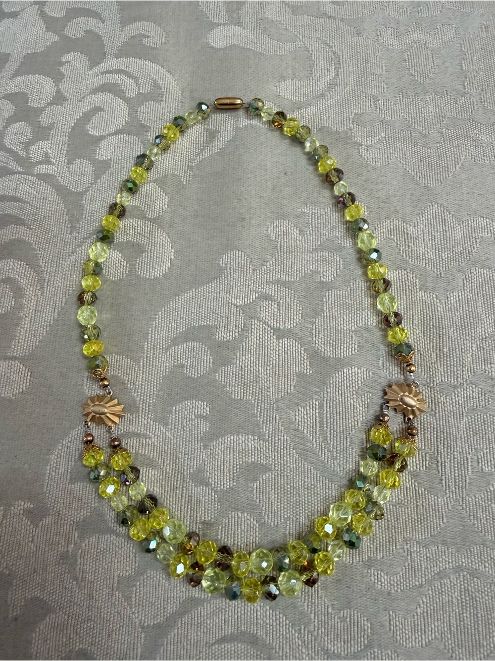 Vintage Austrian Crystal Necklace